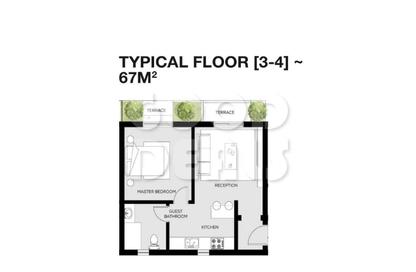 Apartment - 1 Bedroom - 1 Bathroom for sale in Notion New Cairo - The 6th Settlement - New Cairo City - Cairo