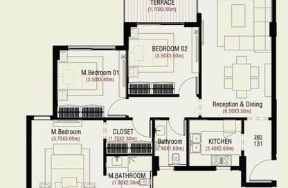 Apartment - 3 Bedrooms - 2 Bathrooms for sale in Tesla Residence - Al Wahat Road - 6 October City - Giza Apartment - 3 Bedrooms - 2 Bathrooms for sale in Tesla Residence - Al Wahat Road - 6 October City - Giza
