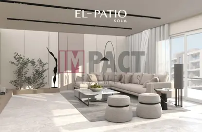 شقة - 2 غرف نوم - 2 حمامات للبيع في الباتيو سولا - الباتيو - كمبوندات الشروق - مدينة الشروق - القاهرة