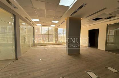 Office Space - Studio - 3 Bathrooms for rent in Mohamed Naguib Axis - Abou El Houl - New Cairo City - Cairo