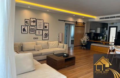 Apartment - 2 - 2 for rent in Lake View Residence - 5th Settlement Compounds - The 5th Settlement - New Cairo City - Cairo