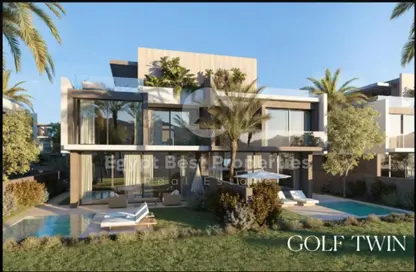 فيلا - 4 غرف نوم - 3 حمامات للبيع في مدن جولف تاون - التجمع السادس - مدينة القاهرة الجديدة - القاهرة