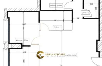 مساحات مكتبية - 6 غرف نوم - 1 حمام للايجار في اركان بلازا - محور 26 يوليو - الشيخ زايد - الجيزة