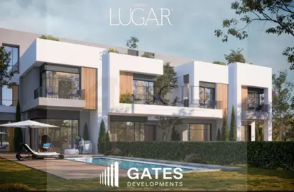 Townhouse - 3 Bedrooms - 4 Bathrooms for sale in Lugar - New Zayed City - Sheikh Zayed City - Giza