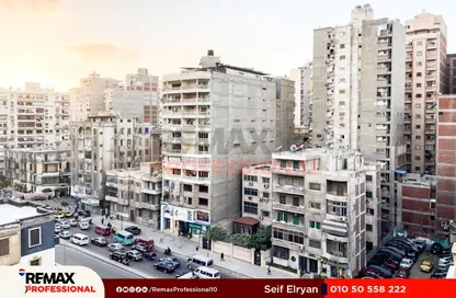 شقة - 2 غرف نوم - 2 حمامات للايجار في شارع ابو قير - الإبراهيمية - حي وسط - الاسكندرية