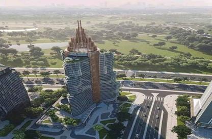 Office Space - Studio - 1 for sale in Tycoon Tower - Downtown Area - New Capital City - Cairo