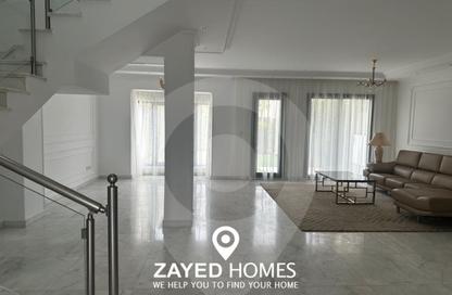 Twin House - 4 Bedrooms - 4 Bathrooms for rent in The Courtyards - Sheikh Zayed Compounds - Sheikh Zayed City - Giza