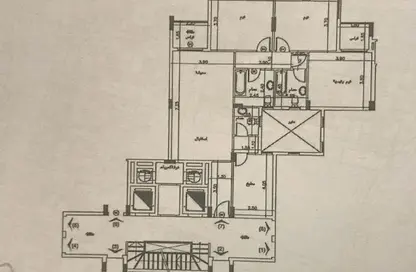 شقة - 3 غرف نوم - 3 حمامات للبيع في جاليريا  مون فالى - المستثمرين الجنوبية - مدينة القاهرة الجديدة - القاهرة