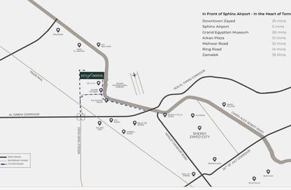 تاون هاوس - 3 غرف نوم - 3 حمامات للبيع في كي أوف جرينز - مدينة زايد الجديدة - الشيخ زايد - الجيزة