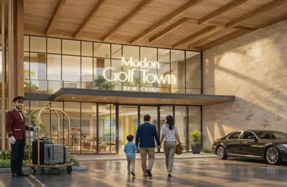 Apartment - Studio - 1 Bathroom for sale in Modon Golf Town - The 6th Settlement - New Cairo City - Cairo