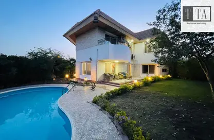 Villa - 4 Bedrooms - 4 Bathrooms for rent in Al  Rabwa - Sheikh Zayed Compounds - Sheikh Zayed City - Giza