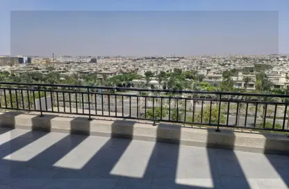 (بنتهاوس  (روف - 4 غرف نوم - 3 حمامات للايجار في كايرو فيستيفال سيتى - المستثمرين الشمالية - مدينة القاهرة الجديدة - القاهرة