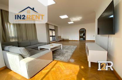 Apartment - 4 Bedrooms - 5 Bathrooms for rent in Degla Square - Degla - Hay El Maadi - Cairo