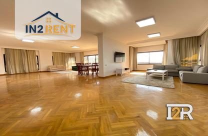 Apartment - 4 Bedrooms - 5 Bathrooms for rent in Degla Square - Degla - Hay El Maadi - Cairo