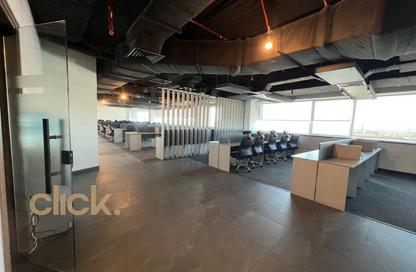 Office Space - Studio - 2 Bathrooms for rent in South Teseen St. - The 5th Settlement - New Cairo City - Cairo