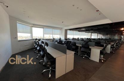 Office Space - Studio - 2 Bathrooms for rent in South Teseen St. - The 5th Settlement - New Cairo City - Cairo