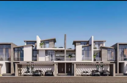 Twin House - 5 Bedrooms - 7 Bathrooms for sale in Saada Compound - New Cairo City - Cairo