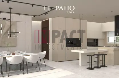 شقة - 2 غرف نوم - 1 حمام للبيع في الباتيو سولا - الباتيو - كمبوندات الشروق - مدينة الشروق - القاهرة