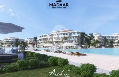 Penthouse - 3 Bedrooms - 4 Bathrooms for sale in Azha North - Ras Al Hekma - North Coast