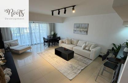Duplex - 2 Bedrooms - 2 Bathrooms for rent in Porto New Cairo - 5th Settlement Compounds - The 5th Settlement - New Cairo City - Cairo