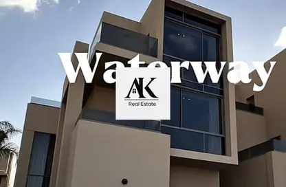 Villa - 4 Bedrooms - 4 Bathrooms for sale in The Waterway Villas - Ext North Inves Area - New Cairo City - Cairo