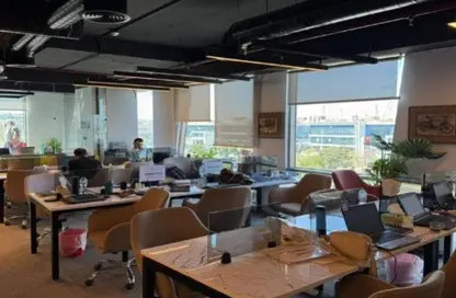 Office Space - 3 Bedrooms - 2 Bathrooms for rent in Park Side Residence - Zed Towers - Sheikh Zayed Compounds - Sheikh Zayed City - Giza