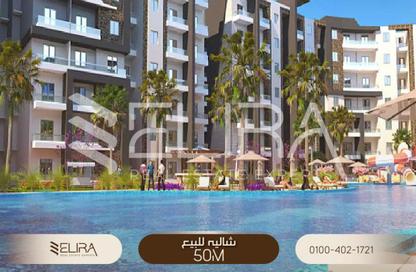 Chalet - 1 Bedroom - 1 Bathroom for sale in Marina 5 - Marina - Al Alamein - North Coast