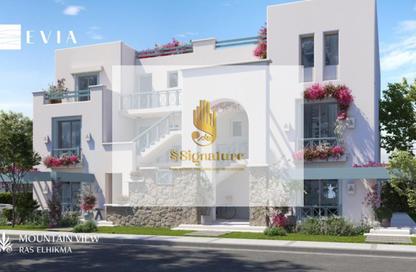 Chalet - 2 Bedrooms - 2 Bathrooms for sale in Mountain View - Ras Al Hekma - North Coast