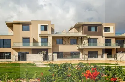 Townhouse - 4 Bedrooms - 4 Bathrooms for sale in The Estates - Sheikh Zayed Compounds - Sheikh Zayed City - Giza