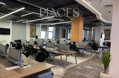 Office Space - Studio - 3 Bathrooms for rent in One Ninety Mall - South Teseen St. - The 5th Settlement - New Cairo City - Cairo