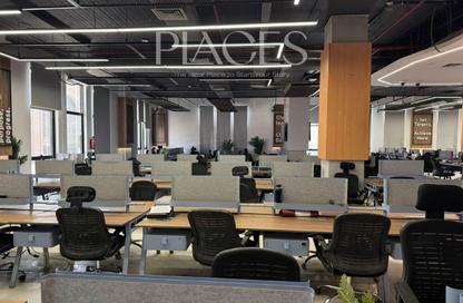 Office Space - Studio - 3 Bathrooms for rent in One Ninety Mall - South Teseen St. - The 5th Settlement - New Cairo City - Cairo