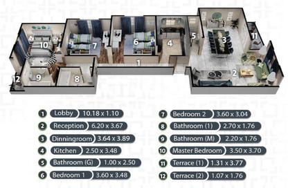 Apartment - 3 - 3 for sale in El Narges Buildings - Al Narges - New Cairo City - Cairo
