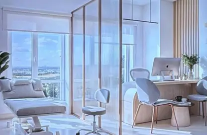 عيادة - غرفة نوم - 1 حمام للبيع في 205 اركان بالم - كمبوندات الشيخ زايد - الشيخ زايد - الجيزة