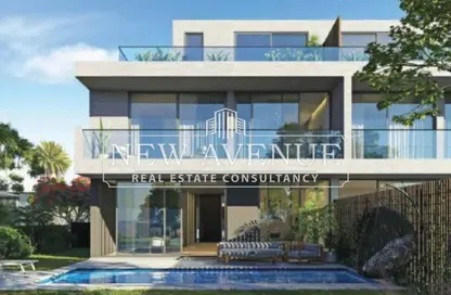 Twin House - 4 Bedrooms - 5 Bathrooms for sale in Swan Lake Residence - 5th Settlement Compounds - The 5th Settlement - New Cairo City - Cairo