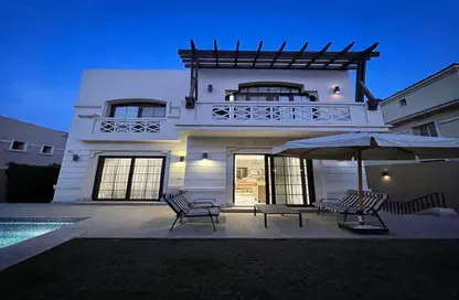 فيلا - 5 غرف نوم - 5 حمامات للايجار في جاردن ريزدنس - هايد بارك - مدينة القاهرة الجديدة - القاهرة