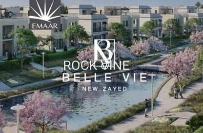 Townhouse - 3 Bedrooms - 3 Bathrooms for sale in Belle Vie - New Zayed City - Sheikh Zayed City - Giza Townhouse - 3 Bedrooms - 3 Bathrooms for sale in Belle Vie - New Zayed City - Sheikh Zayed City - Giza