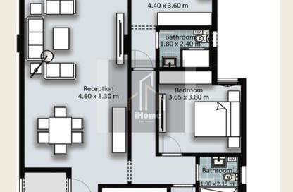 Apartment - 3 Bedrooms - 3 Bathrooms for rent in Moon Residences - Fifth Square - The 5th Settlement - New Cairo City - Cairo