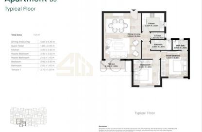 Apartment - 2 Bedrooms - 2 Bathrooms for sale in Hyde Park Business District Mall - South Teseen St. - The 5th Settlement - New Cairo City - Cairo