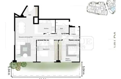 Apartment - 2 Bedrooms - 2 Bathrooms for sale in Bloomfields - Mostakbal City Compounds - Mostakbal City - Future City - Cairo