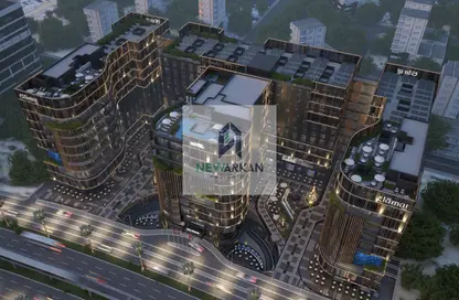 Office Space - 3 Bedrooms - 1 Bathroom for sale in Al Mehwar Al Markazi - 7th District - 6 October City - Giza