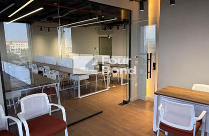Office Space - Studio - 2 Bathrooms for rent in Hyde Park Business District Mall - South Teseen St. - The 5th Settlement - New Cairo City - Cairo