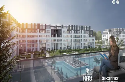 Apartment - 2 Bedrooms - 2 Bathrooms for sale in AlKarma Kay - Sheikh Zayed Compounds - Sheikh Zayed City - Giza