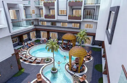 شقة - غرفة نوم - 1 حمام للبيع في ريزورت مجاويش - منتجعات الغردقة - الغردقة - محافظة البحر الاحمر