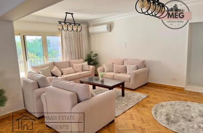 Apartment - 2 Bedrooms - 2 Bathrooms for rent in Street 253 - Degla - Hay El Maadi - Cairo