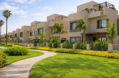 Townhouse - 5 Bedrooms - 4 Bathrooms for sale in Palm Hills WoodVille - Al Wahat Road - 6 October City - Giza