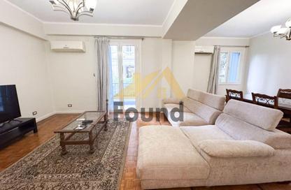 Apartment - 2 Bedrooms - 2 Bathrooms for rent in Mohamed Mazhar St. - Zamalek - Cairo