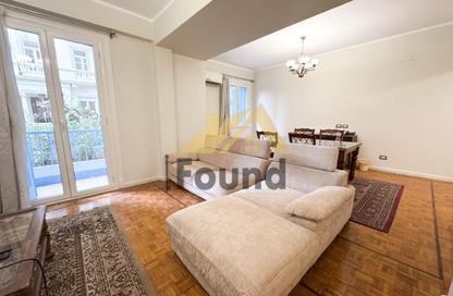 Apartment - 2 Bedrooms - 2 Bathrooms for rent in Mohamed Mazhar St. - Zamalek - Cairo