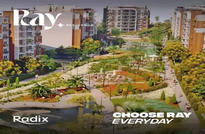 Apartment - 3 Bedrooms - 3 Bathrooms for sale in Ray Residence - New Capital Compounds - New Capital City - Cairo