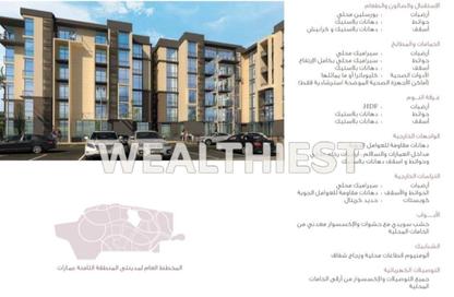 Apartment - 2 Bedrooms - 1 Bathroom for sale in B8 - Madinaty - Cairo