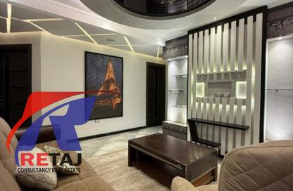 Apartment - 3 Bedrooms - 3 Bathrooms for rent in Al Tayaran St. - Rabaa Al Adaweyah - Nasr City - Cairo